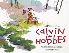 Enjoy this beautiful companion book to the extensive Exploring Calvin and Hobbes exhibition at the Billy Ireland Cartoon Library. Includes an in-depth, original, and lengthy interview with Bill Watterson. Exploring Calvin and Hobbes is the catalogue for an exhibition by the same name at the Billy Ireland Cartoon Library & Museum at Ohio State University that ran in 2014. The exhibit is Bill Watterson's personal exploration of how the wonder of Calvin and Hobbes came to be. It includes original a Calvin Und Hobbes, Bill Watterson, Calvin And Hobbes Comics, Ralph Steadman, Exhibition Catalogue, Cartoon Strip, Flash Gordon, Pdf Book, Calvin And Hobbes