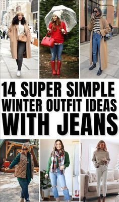 Casual Sunday Outfit Winter, Layered Tshirt Outfits, Simple Winter Outfit Ideas, Outfit Ideas With Jeans, Casual Sunday Outfit, Winter Outfits Fashion, Winter Vacation Outfits, Lady Decluttered, Simple Winter Outfits