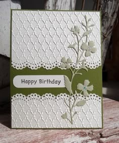 a close up of a birthday card on a table