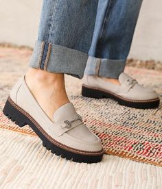 Now Or Never Marissa Loafer Shoe - Cream US 7-1/2, Women's Bone Faux leather slip-on shoe Cushioned footbed 1 1/2 heel. All man made materials.. WOMEN'S SHOE SIZE CONVERSION CHART US 5 5.5 6 6.5 7 7.5 8 8.5 9 9.5 10 11 12 EU 35-36 36 36-37 37 37-38 38 38-39 39 39-40 40 40-41 41-42 42-43 UK 3 3.5 4 4.5 5 5.5 6 6.5 7 7.5 8 9 10 *Conversion sizes may vary. Available in whole and half sizes. Apparel & Accessories > Shoes Half Shoes For Women, Lofar Shoes Women, Work Shoes Women The Office Comfy, Womens Business Casual Shoes, Corporate Shoes Women, Trendy Low-top Loafers With Textured Sole, Casual Low-top Loafers For Work, Trendy Low-top Loafers For Office, Low-top Loafers With Textured Sole For Work