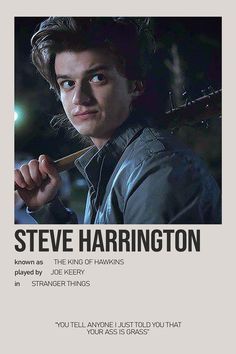 the poster for steve harlington's upcoming film