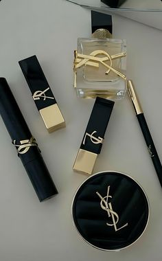 Saint Laurent Aesthetic, Ysl Mascara, Ysl Perfume, Ysl Beauty, Eyeliner Pencil, Luxury Aesthetic