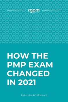 how the pmp exam changed in 2021