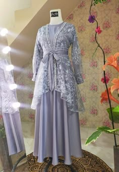 Braidsmaid Hijab Style, Model Gamis, Dress Gamis, Gowns Dresses Elegant, Dress Muslim, Batik Fashion, Elegant Dresses Classy