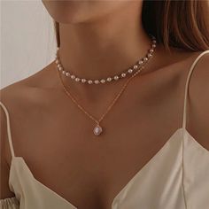 [AffiliateLink] Occasion : Anniversary Pearl Shape : Perfectly Round Pearl Type : Simulated-Pearl Pendant Size : 2Cm ShapePattern : Geometric Model Number : Choker Necklace Material : Pearl Chain Type : Strand Style : Vintage Necklace Type : Pendant Necklaces Gender : Women Metals Type : Zinc Alloy Fine Or Fashion : Fashion Item Type : Necklaces #womennecklace قلادات متدلية, Choker Style Necklace, Multi Layer Necklace, Neck Jewellery, Beaded Pendant Necklace, Pearl Choker Necklace, Gold Choker Necklace, Neck Chain