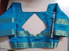 Low Neck Blouse Designs, Blue Blouse Designs, Netted Blouse Designs, New Saree Blouse Designs