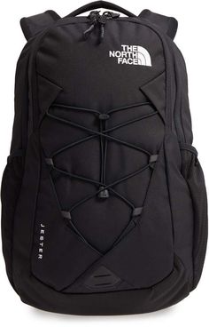 The North Face 'Jester' Backpack Jester Backpack, Cute Backpacks For School, North Face Jester, White Backpack, Skateboarder, Cute Backpacks, North Face Backpack, Black Purses, North Face Women