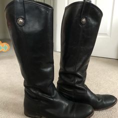 Black Melissa Frye Boots In Great Condition Frye Melissa Boots, Frye Boots, Frye Shoes, Size 7, Women Shoes, Boots, Customer Support, Women Shopping, Black