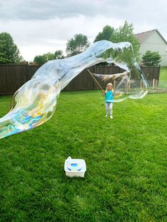 Giant Bubbles, Bubble Wand, Simple Craft, Handmade Envelopes