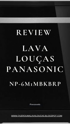 máquina Lava Louças Panasonic NP-6M1MBKBRP Contemporary Kitchen, Dream Kitchen, Kitchen Tools, Dinnerware