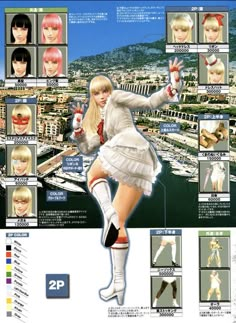 Female Reference, Japanese Games