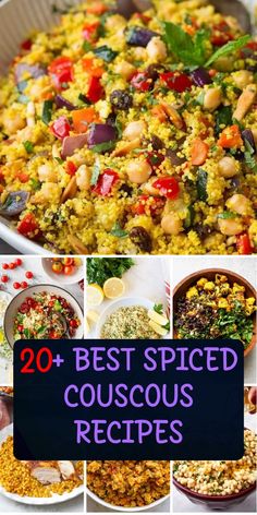 20 best spiced couscous recipes that are easy to make and delicious for the whole family