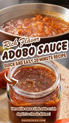 Adobo Sauce Recipe Homemade Adobo Sauce, Adobo Sauce Recipe Filipino, Mexican Adobo Sauce, Peppers In Adobo Sauce Recipes, Fra Diablo Sauce Recipe, Diablo Sauce, Marinate Meat, Adobo Sauce, Vegetable Puree