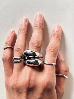 PRE ORDER SHIPS 7/30-8/2 A new favorite. Hand sculpted and organically formed, the Jupiter in Scorpio fits and feels like it was sculpted to the shape of your finger. Wear as a set or separate. Sustainable Silver and gold Ethically produced in small qty Premium stainless | steel water proof One 7mm and One 3mm ring set Scorpio Ring, Shape Of You, Chain Ring, Cuff Bangles, Earring Necklace, Fashion Set, Ring Sets, Chains Necklace, Anklets