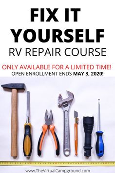 there are many tools on the table to help you fix your own repair and maintenance needs