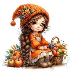 Autumn Projects, Thanksgiving Clip Art, Art Thanksgiving, Gnome Clipart, Thanksgiving Art, Pumpkin Clipart, Fall Projects, Thanksgiving Decor, Cozy Vibes