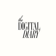 the digital diary logo on a white background