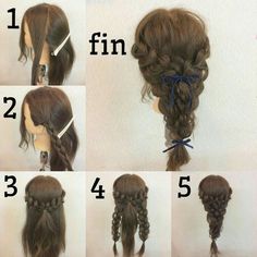 Easy Hairstyles For Thick Hair, Hair Tutorials Easy, Hair Tutorials For Medium Hair, Hair Stylies, Hair Up Styles, Hairdo For Long Hair, Hair Stylist Life, Short Hair Styles Easy, Easy Hairstyles For Long Hair