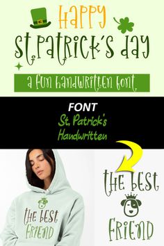 Happy St. Patrick’s Day Font