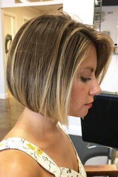 Hairstyles 15, Bob Haircut For Girls, Hairstyles Balayage, Hairstyles Pixie, Angled Bobs, Balayage Hairstyles, Blonde Bob Haircut, Hairstyles Bob, Best Bob Haircuts