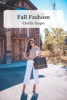 One of my favorite looks from our Jackson Hole Trip. I'm wearing a Sweater from Free People, White jeans, culottes from H The Sweetest Thing Blog, Emily Ann Gemma, Jeans Outfit For Work, Winter Fashion Looks, Emily Gemma, Jeans Outfit Spring, Best Fall Outfits, Ripped Jeans Outfit