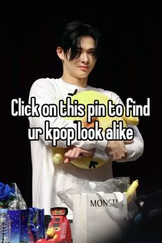 a man holding a banana in his hand with the caption click on this pin to find