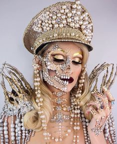 Burning Man Fashion, Sfx Makeup, Halloween Make Up, Fantasy Makeup, Halloween Looks