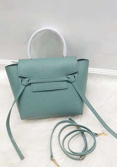 Debbie Top Handle Nano Bag Green Bag Green, Green Bag