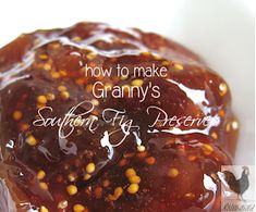 a cake covered in chocolate and nuts on top of a white plate with the words how to make granny's southern style dessert