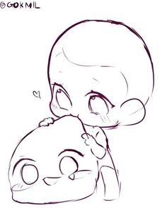 a drawing of an alien holding a baby