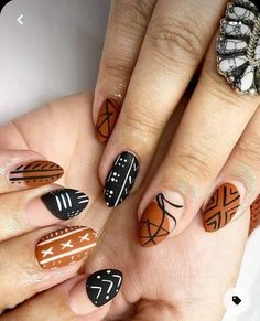 Cute Fall Nail Ideas, Fall Nail Ideas, Manicure Gel, Get Nails, Fall Nail, Fall Nail Designs