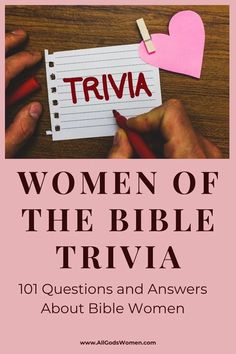 women of the bible trivia 101 questions and answers about bible women