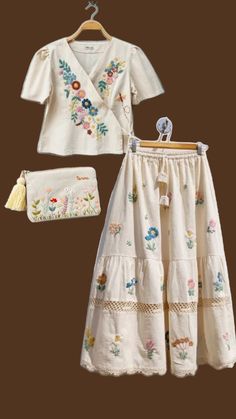 Patchwork Dress Pattern, Baby Dress Diy, Smart Casual Women Outfits, Smart Casual Women, Casual Frocks, 자수 디자인