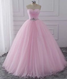 Quinceanera Dresses Elegant, Debutante Gowns, Ball Gown Quinceanera Dresses, Beautiful Ball Gowns, Sweet 16 Dress, Beautiful Ball, Gown Pink, Pink Ball Gown, 16 Dress