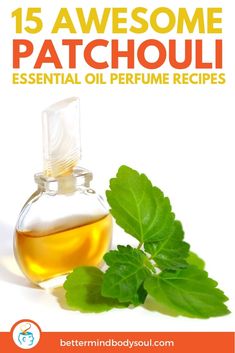 Patchouli Perfume, Diy Perfume, Patchouli Oil