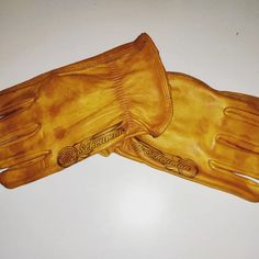 Guantes de cuero personalizados