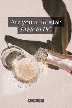 a woman's legs and shoes with the words are you a houston bride to be?