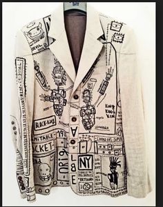 Men’s Upcycled Fashion, Cool Blazers, Men Street Look, Artist Outfit, Upcycled Fashion