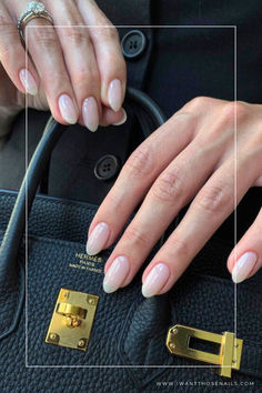 old money nails Milky Nails, Nude Nail Designs, Classic Nails