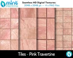 pink tile textures for photoshopping