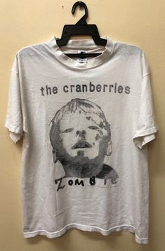 Cranberries Zombie, The Cranberries Zombie, Butthole Surfers, The Cranberries, Mode Vintage, Mens Graphic Tee, Nirvana, World Tour