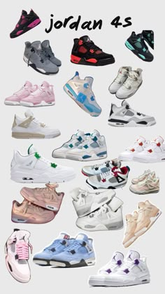 Cute Jordans, Nike Shoes Girls, Pretty Shoes Sneakers, Jordan 4s, Jordan Shoes Retro