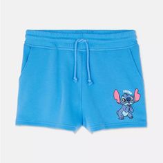 A Brand New | Never Before Used Disney : Stitch Blue Jersey Shorts Size : M Don’t Forget You Can Sign Up For Affirm & Purchase My Items Without Full Charge Immediately. Spilt Your Payment In 4 Today ( Select Affirm In Checkout ) I Usually Ship Out My Packages Within 2-3 Business Days, If There Are Any Delays Due To My Schedule, I Always Make Sure To Let My Customers Know! All Sales Are Final | No Returns | Non-Smoking Home If You Have Anymore Questions, Please Feel Free To Message Me At Anytime! Stitch Things, Disney Skirt, Bday Wishlist, Stitch Blue, Disney Shorts, Denim Skort, My Schedule, Stitch Clothes, Blue Jersey