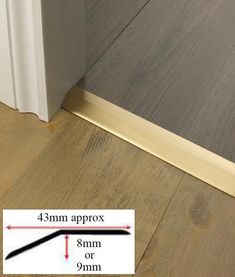 an image of the width of a door frame with measurements for it and how to measure it