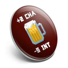 8Bit Pixel Retro Beer Charisma Buff Gamer Game Metal 1.1 Tie Tack Hat Lapel Pin Pinback ** You can find more details by visiting the image link. (This is an affiliate link) #broochesandpins Tie Pin, Tie Tack, 8 Bit, Lapel Pin, Lapel Pins, Beer, Hats, Pins