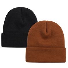 PRICES MAY VARY. ONE SIZE FITS MOST: This beanie hat is cozy and high elasticity, can be stretched without deformation, prepared for people with different head circumferences(54-60cm)，solve the trouble of not finding a suitable hat. SUITABLE OCCASION: Enjoy your good time with our lined baggy beanie hat that is designed with everyday use in mind. This knitted skull watch cap perfect for daily use and combines perfectly with most outfits. GREAT FLEXIBLITY AND STRETCHABILITY: These beanie hat are Basic Warm Beanie Cap, Winter Brown Flat Bill Hat, Basic Winter Hats, Solid Fall Bonnet Cap, Warm Casual Solid Color Hats, Casual Warm Solid Color Hats, Classic One-size Winter Hats, Solid Winter Beanie Cap, Solid Warm Hat, One Size