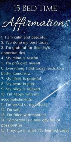 Time Affirmations, Bedtime Affirmations, Miracle Morning, Daily Positive Affirmations, Life Quotes Love, Self Affirmations, Self Love Affirmations, Bed Time, Positive Self Affirmations