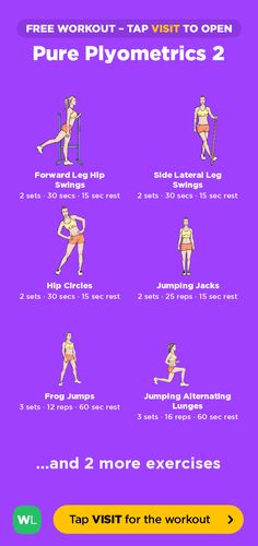 NA Speed Workout, Plyometric Workout, Biceps And Triceps, Calf Muscles, Hip Flexor, Muscle Groups