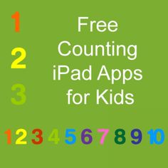 Counting Apps Free Learning Apps, Free Educational Apps, Number Counting, Education Apps, Math Apps, Kids Technology, Number Lines