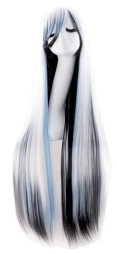 PRICES MAY VARY. 100% Brand New Material : 100% High Temperature Fiber Length: Approx 100cm/ 40 Inch Wig Cap Size: The maximum circumference Approx 20~21inch/51~53cm(Exist 1~2cm normal error), the size of wig cap is adjustable Package included:1 wig 1.Our wig product is made of Kanekalon fiber which is a thermostable Material and called "High-temperature resistance fiber". it can be curled or straightened by Electronic Hair stick under 120 degrees Celsius. Generally, The suitable temperature is Kawaii Wigs, Pelo Anime, Party Wig, Jumbo Box Braids, Anime Wigs, Wig Party, Blue Wig, Cosplay Hair, Anime Costumes